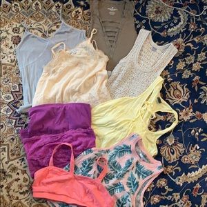 Bundle of American Eagle Outfitters tanks/bandeau